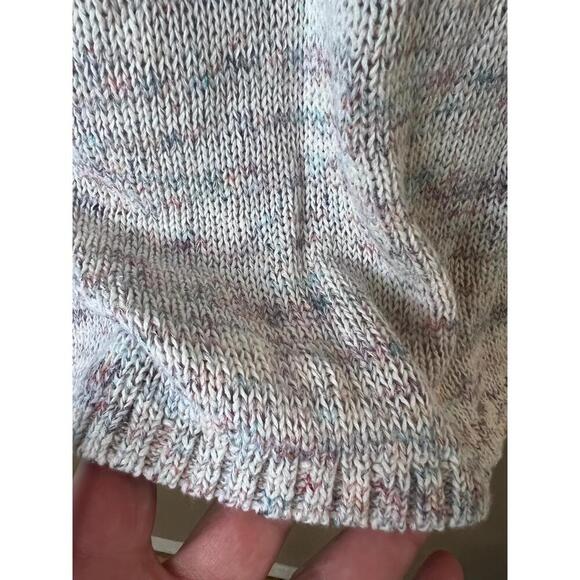 J.Jill Heathered Sleeveless V-Neck Knit Tank Top Medium - Picture 7 of 12